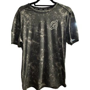 Peloton size S soft comfortable gray tie dye t shirt